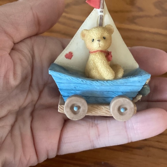 Cherished Teddies Figurines Set - Blue, Tan, Cream - Picture 2 of 9